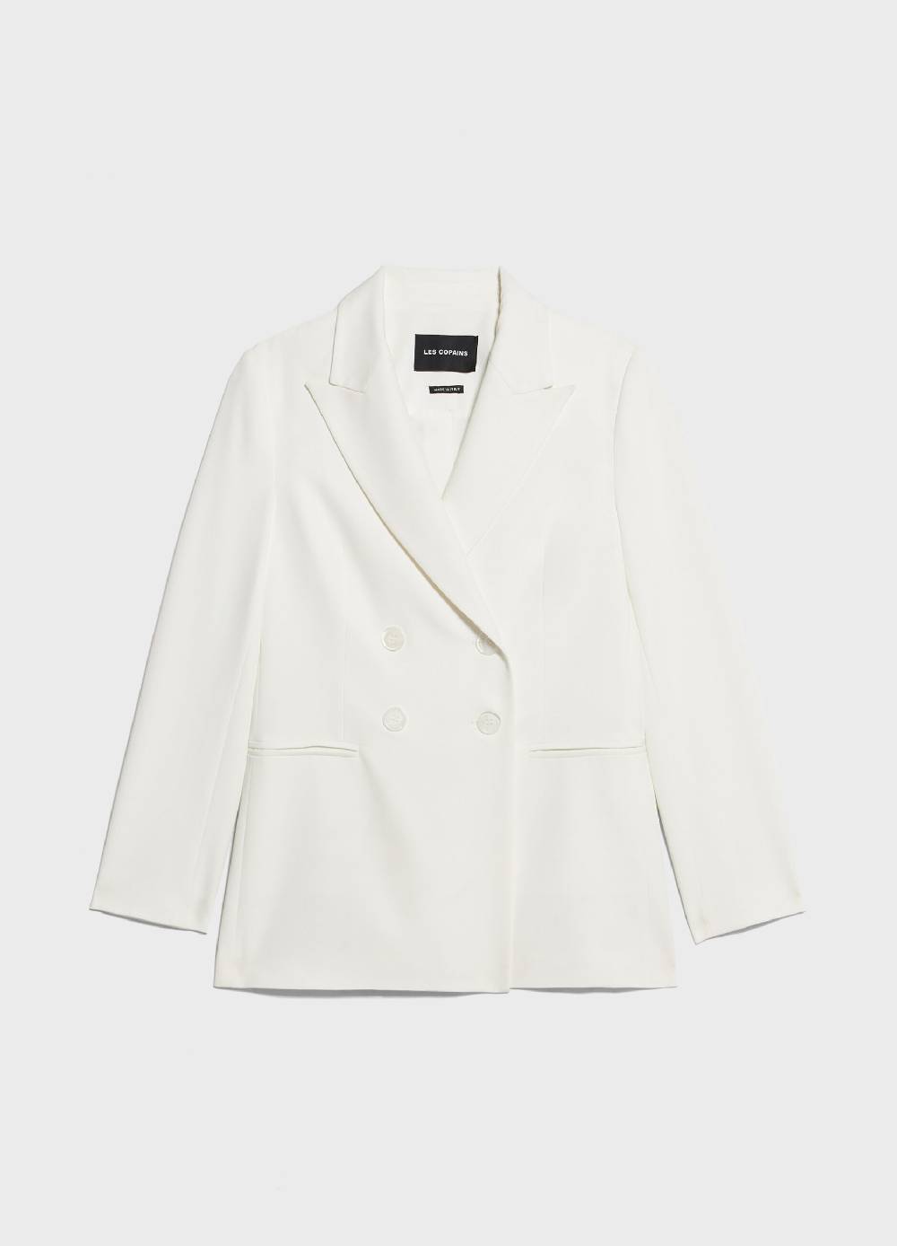 LES COPAINSBlazer lungo doppiopetto Vendita Calda