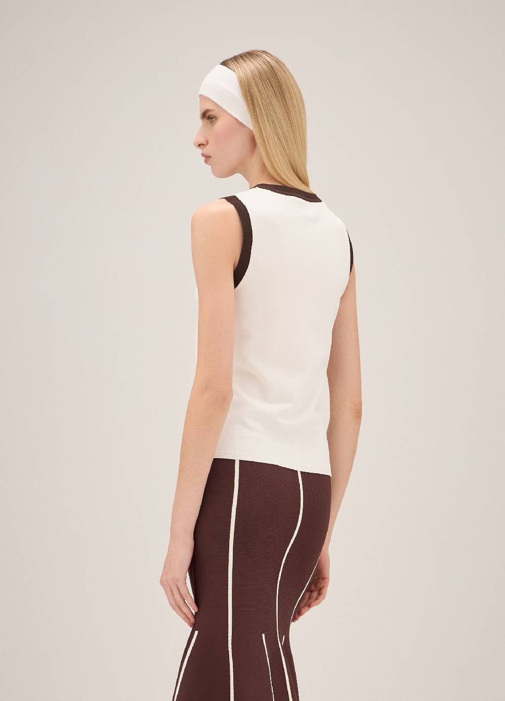 LES COPAINSCanotta tricot in misto viscosa Promozione