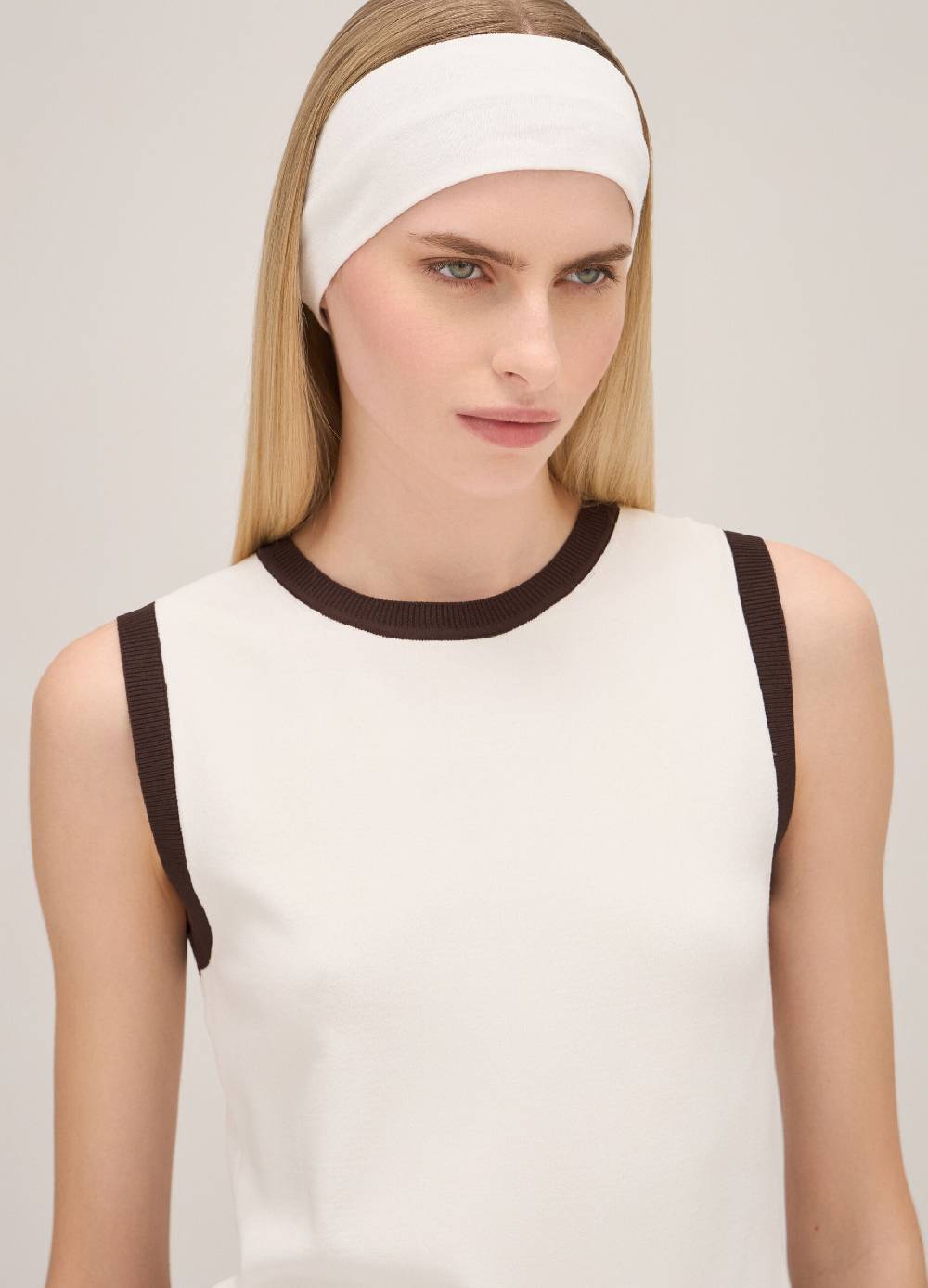 LES COPAINSCanotta tricot in misto viscosa Promozione