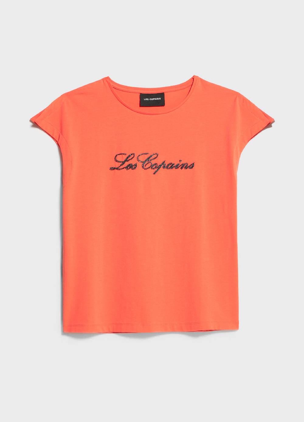 LES COPAINST-shirt con lettering ricamato Promozione