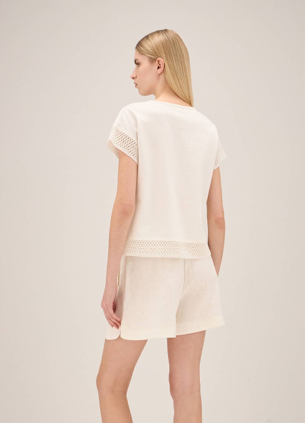 LES COPAINST-shirt con inserti a rete Sottocosto