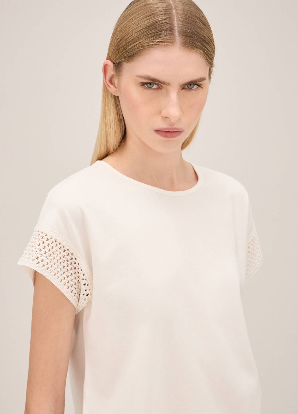 LES COPAINST-shirt con inserti a rete Sottocosto