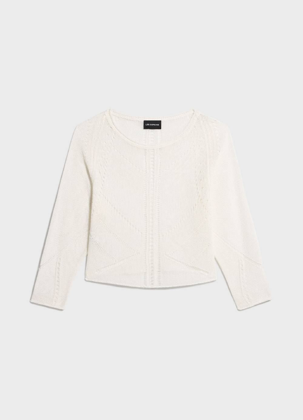 LES COPAINSMaglia tricot traforata Offerta