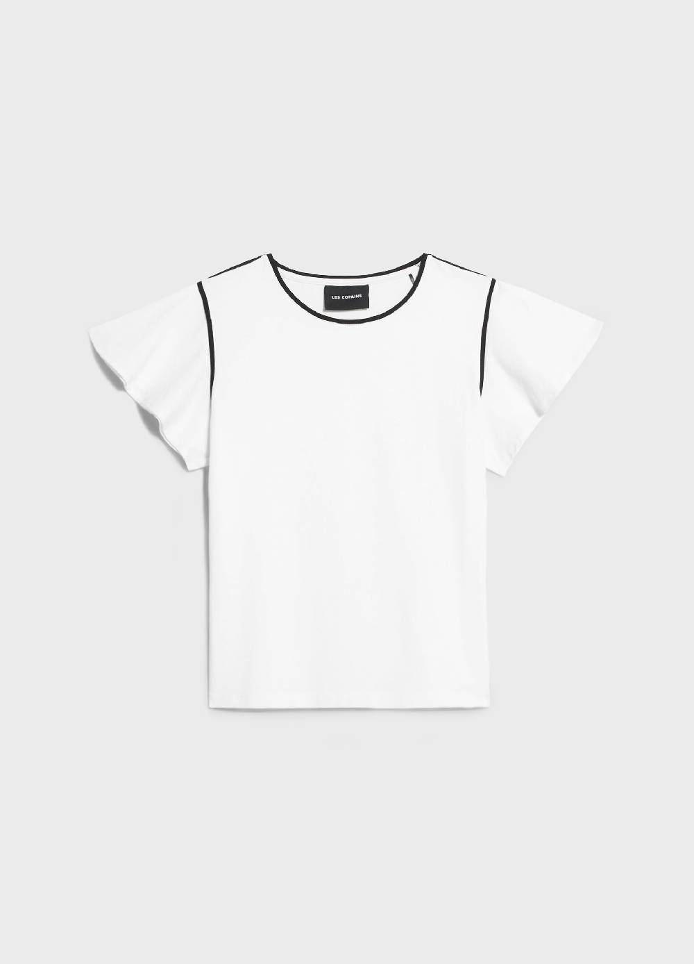 LES COPAINST-shirt con profili a contrasto Outlet