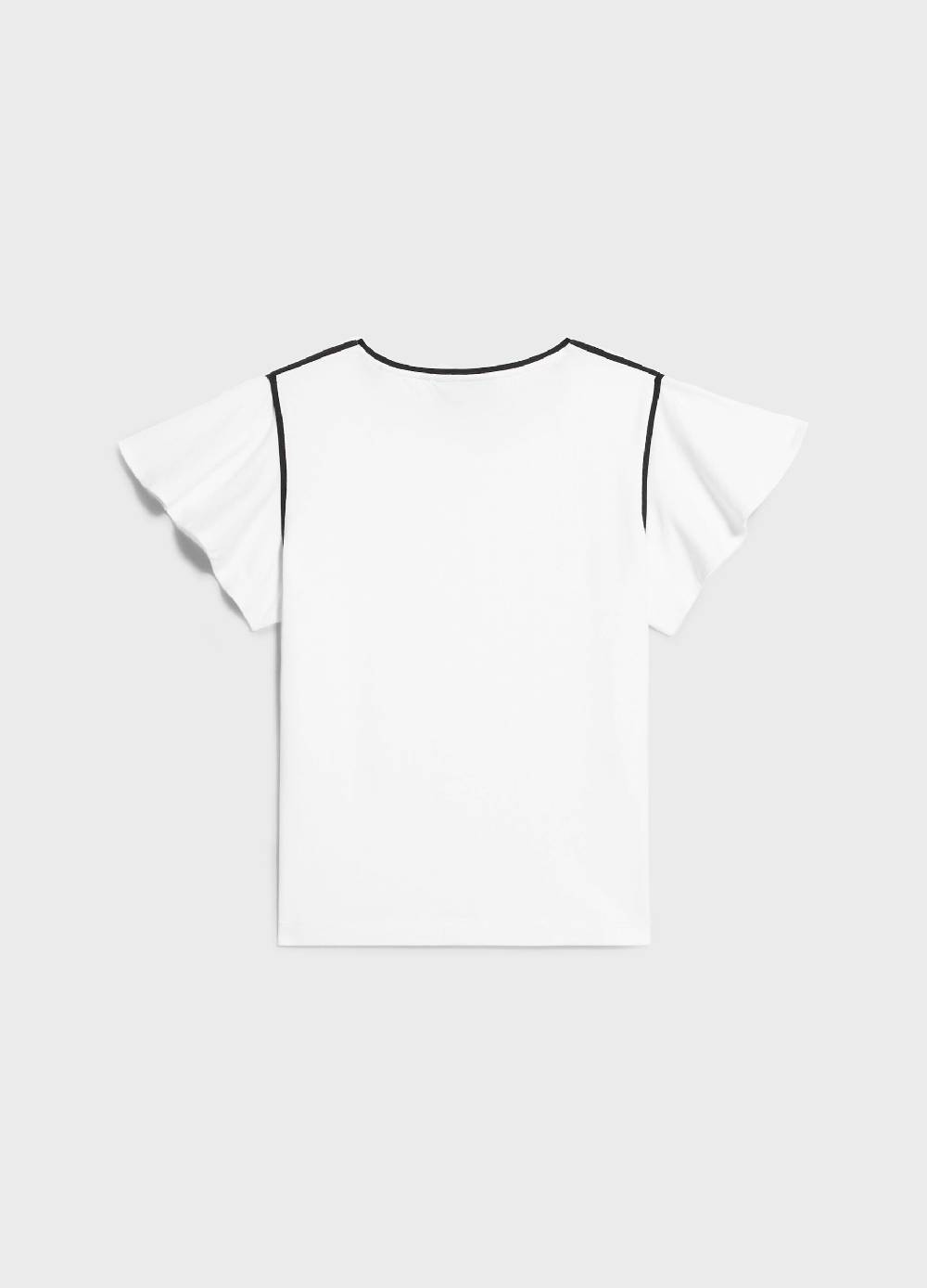 LES COPAINST-shirt con profili a contrasto Outlet