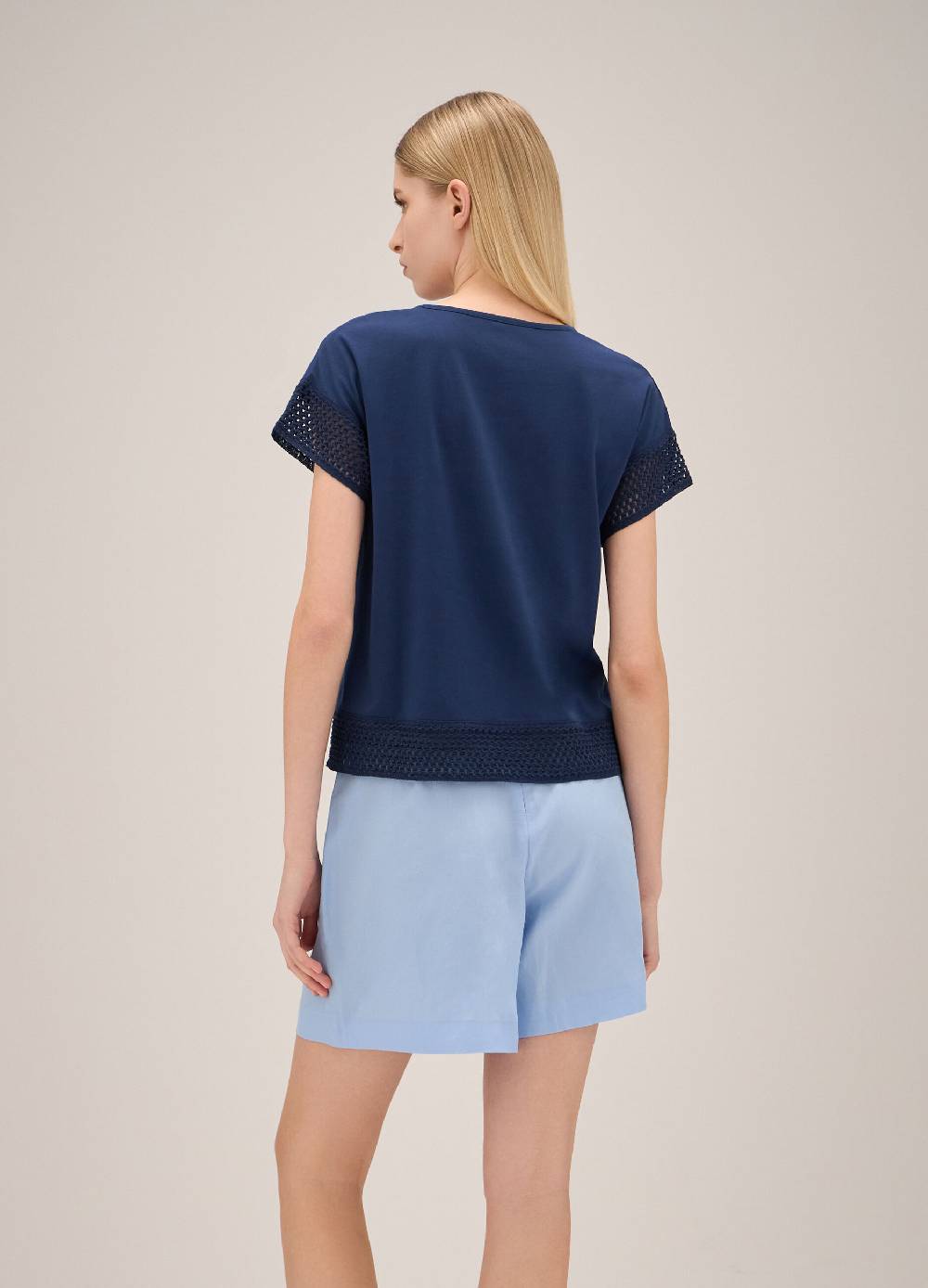 LES COPAINST-shirt con inserti a rete Saldi