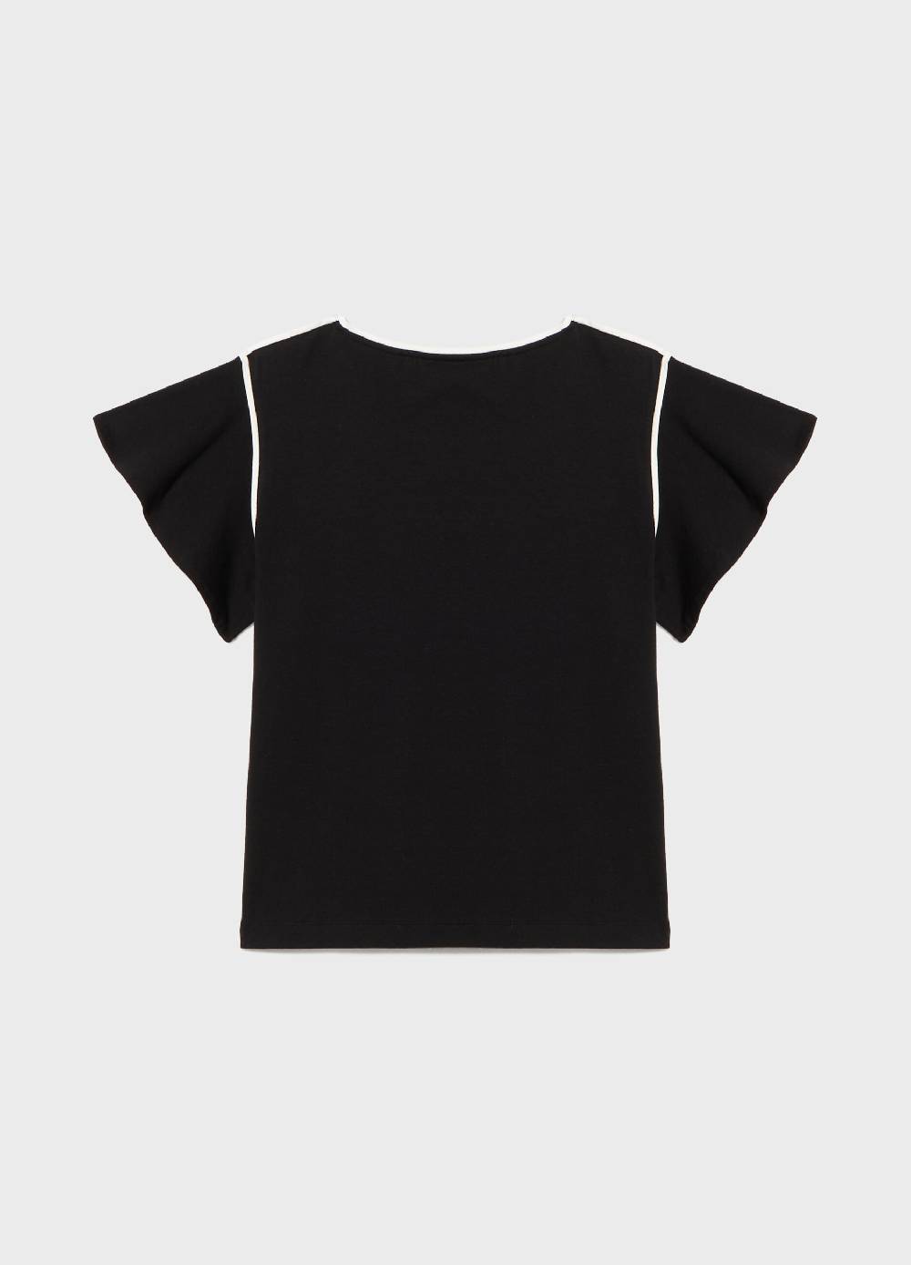 LES COPAINST-shirt con profili a contrasto In Saldo