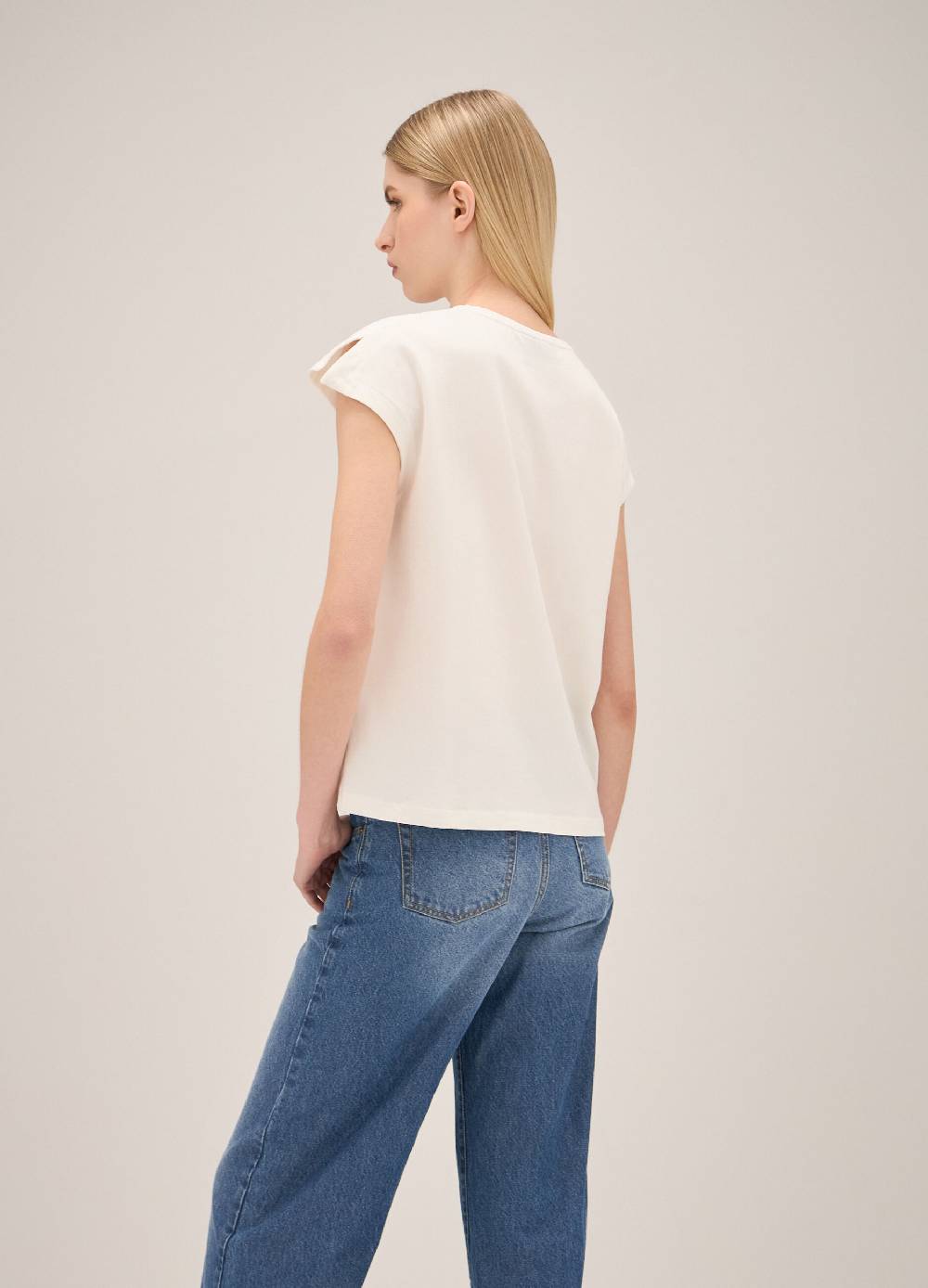 LES COPAINST-shirt con lettering ricamato 2025