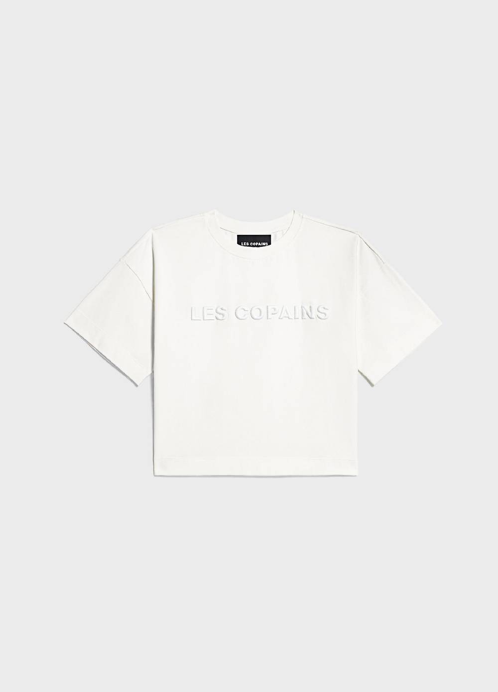 LES COPAINST-shirt a maniche corte con logo Nuovo