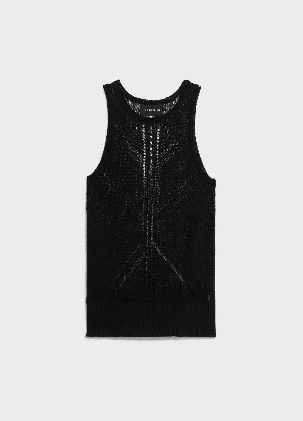 LES COPAINSCanotta tricot traforata Vendita