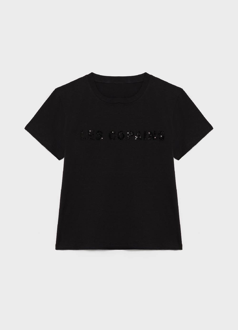 LES COPAINST-shirt a mezza manica in cotone stretch Outlet