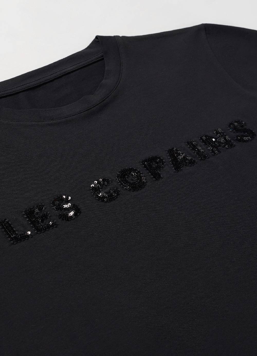 LES COPAINST-shirt a mezza manica in cotone stretch Outlet