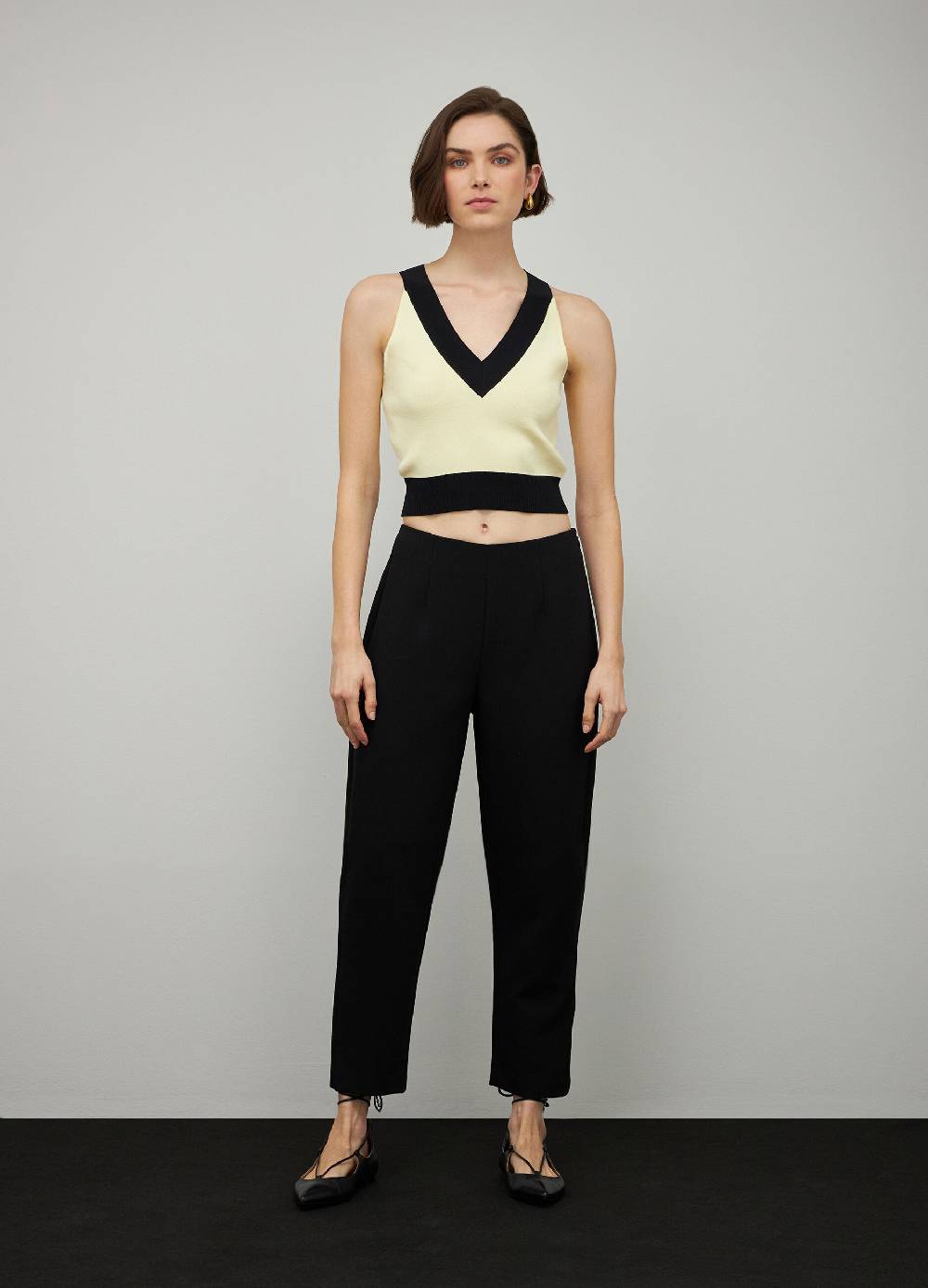 LES COPAINSPantaloni slouchy in crepe I Più Venduti