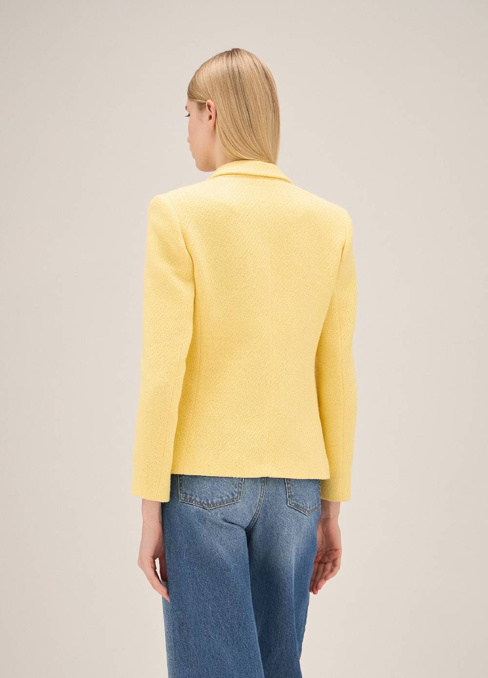 LES COPAINSBlazer doppiopetto in misto cotone Negozi Online