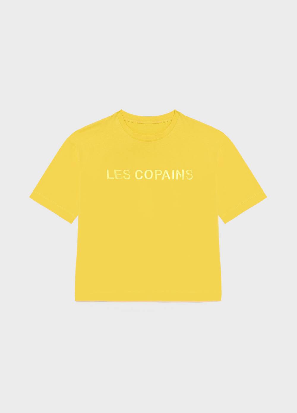 LES COPAINST-shirt logata in puro cotone Shopping Online