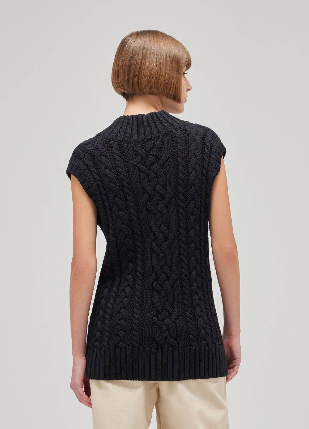 LES COPAINSGilet tricot a trecce Convenienza