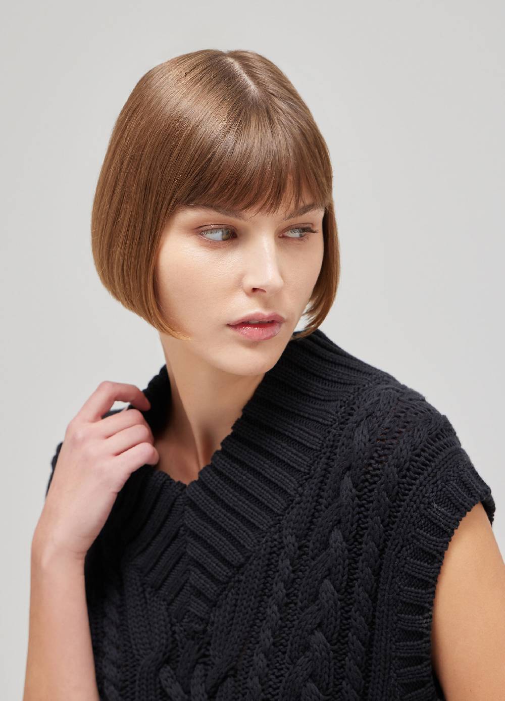 LES COPAINSGilet tricot a trecce Convenienza