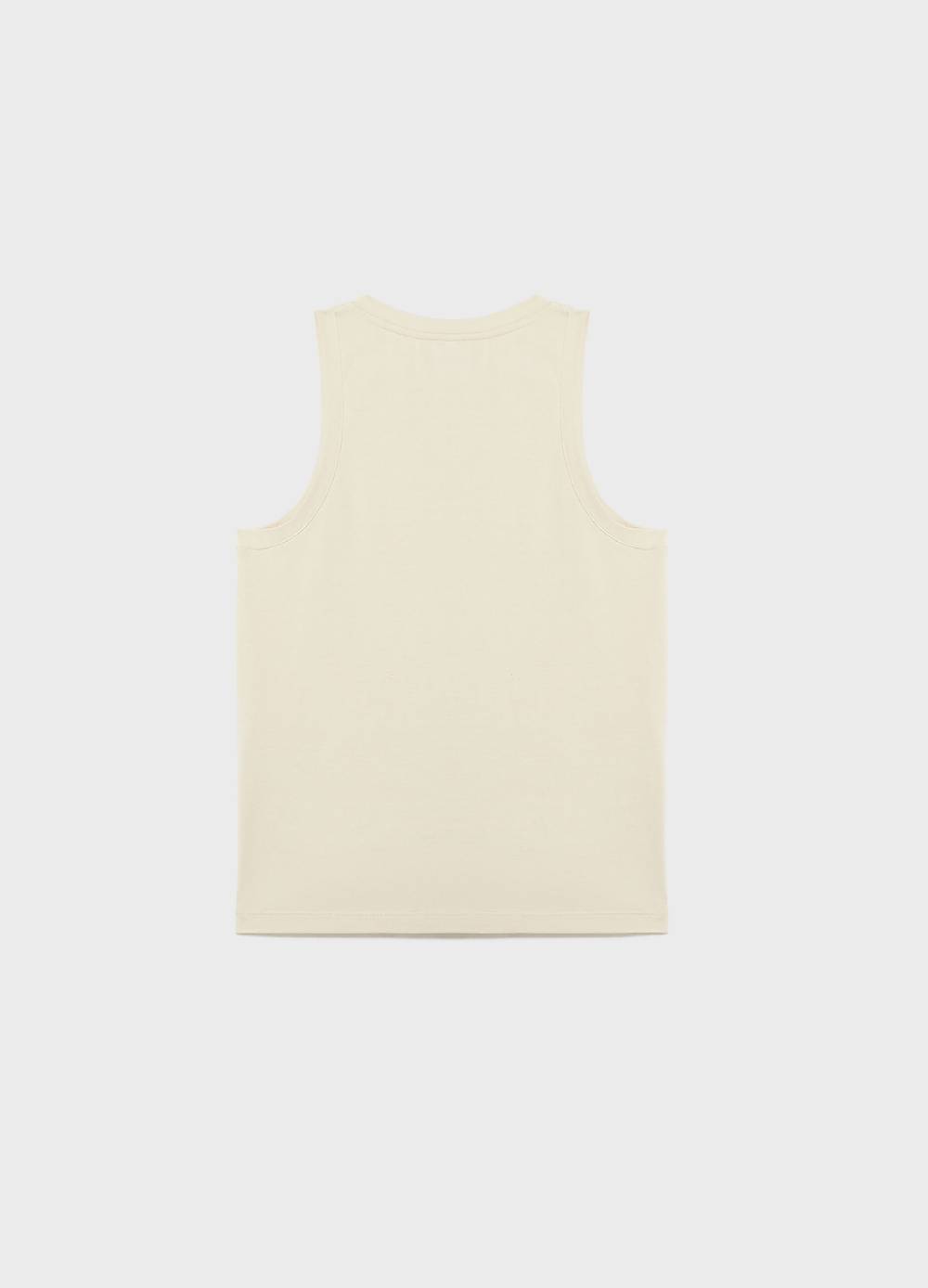 LES COPAINSTop smanicato in cotone stretch Presa