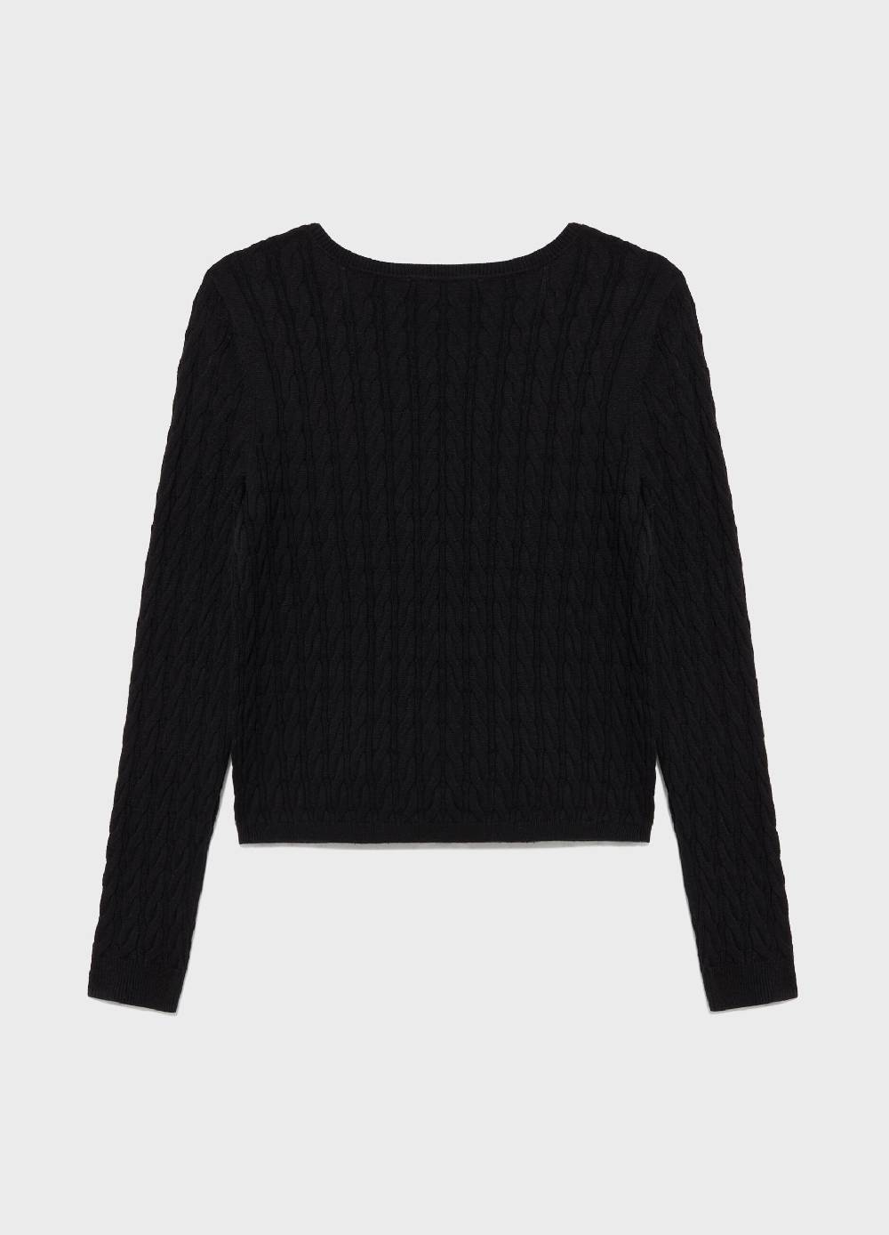 LES COPAINSMaglione tricot in cotone e seta In Vendita