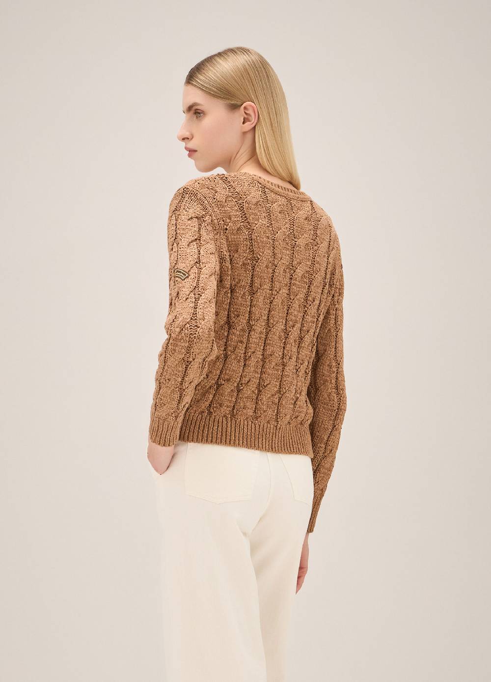 LES COPAINSMaglione tricot a trecce Offerte