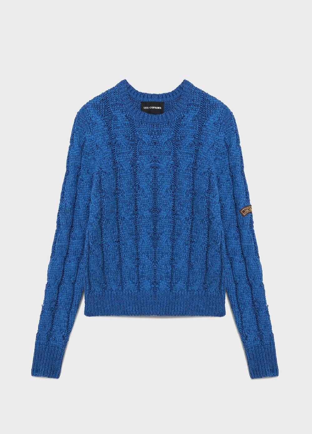 LES COPAINSMaglione tricot a trecce Hotsell