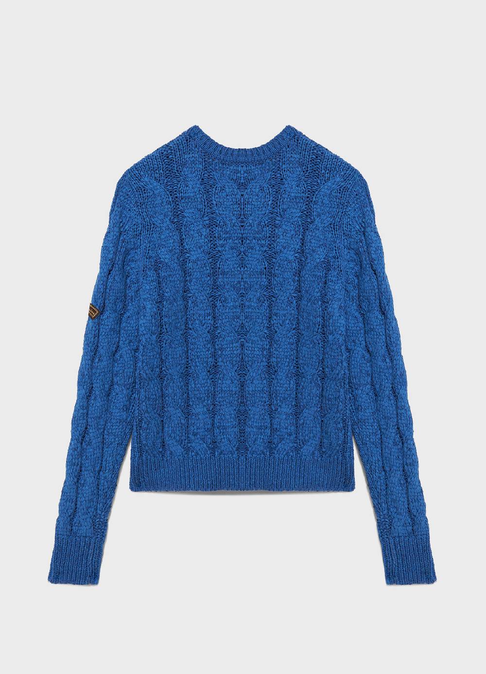LES COPAINSMaglione tricot a trecce Hotsell