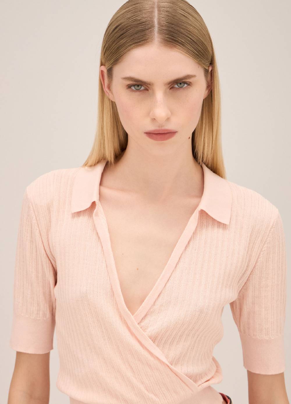LES COPAINST-shirt con scollo a V Pezzi Unici
