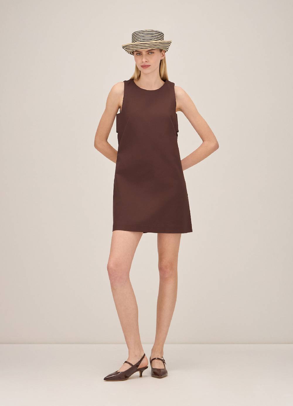 LES COPAINSAbito mini in cotone stretch Novità