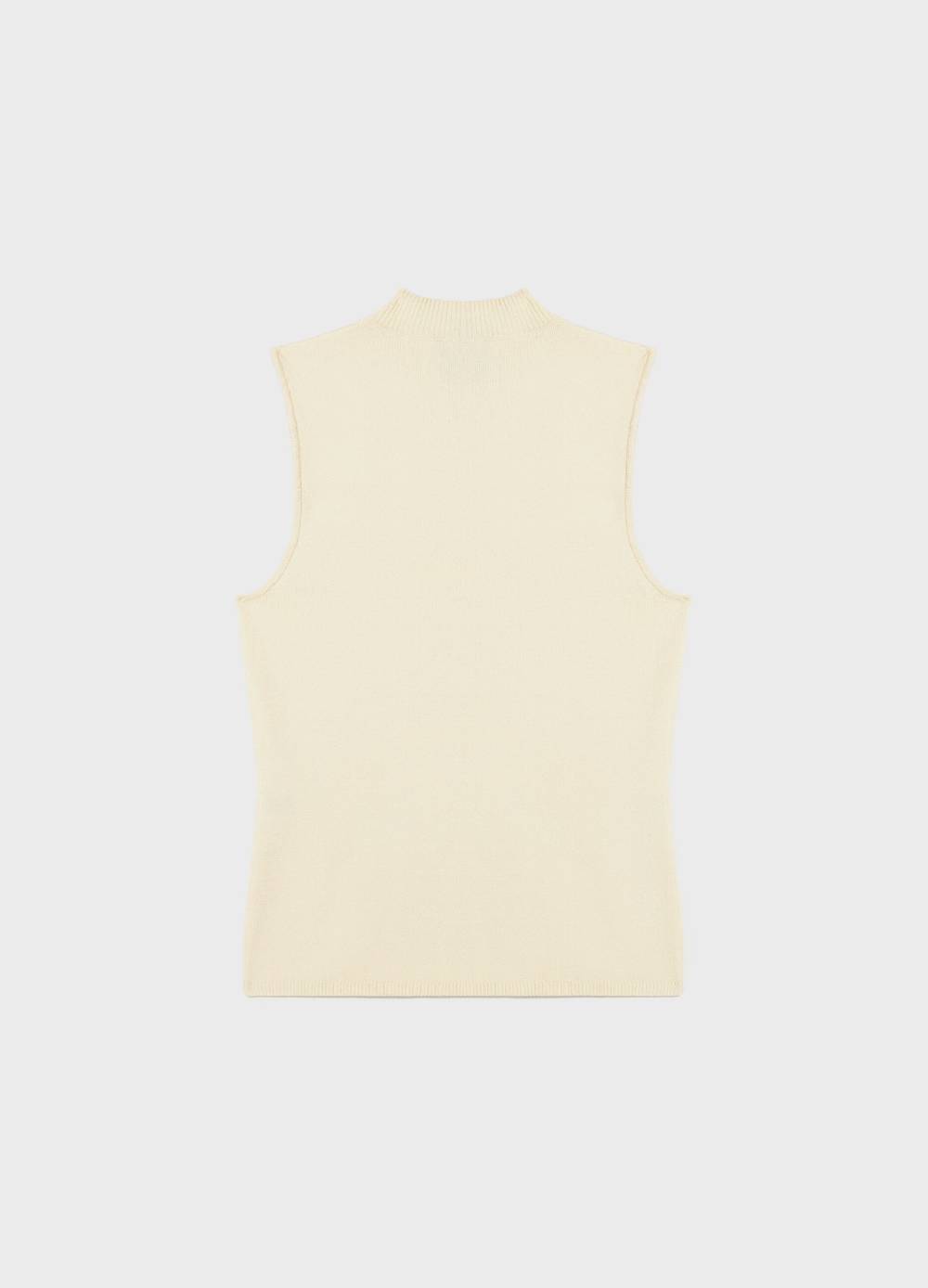 LES COPAINSTop tricot collo alto in misto viscosa Offerta