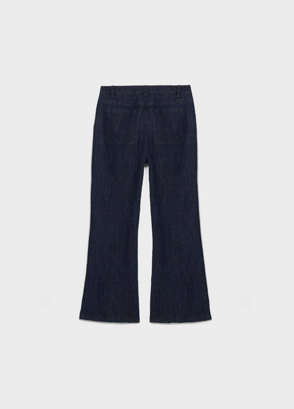 LES COPAINSDenim flare in cotone stretch Vendite Flash