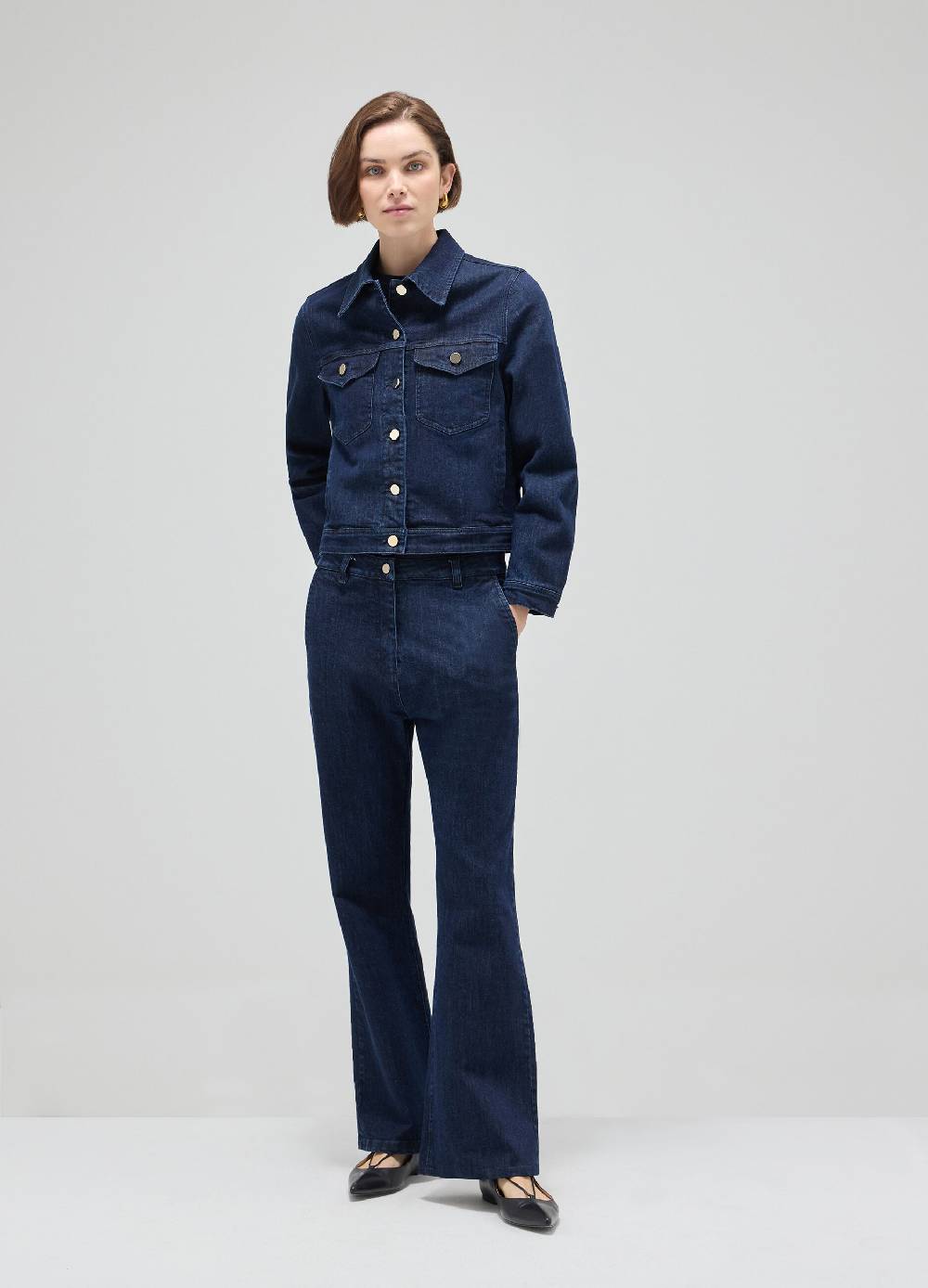 LES COPAINSChore jacket in denim di cotone Negozio
