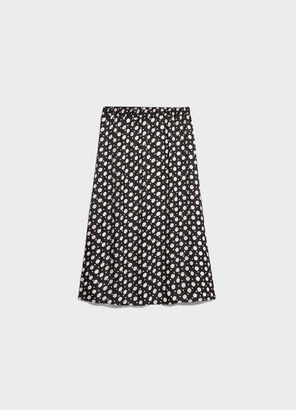 LES COPAINSGonna in misto viscosa a pois In Saldo