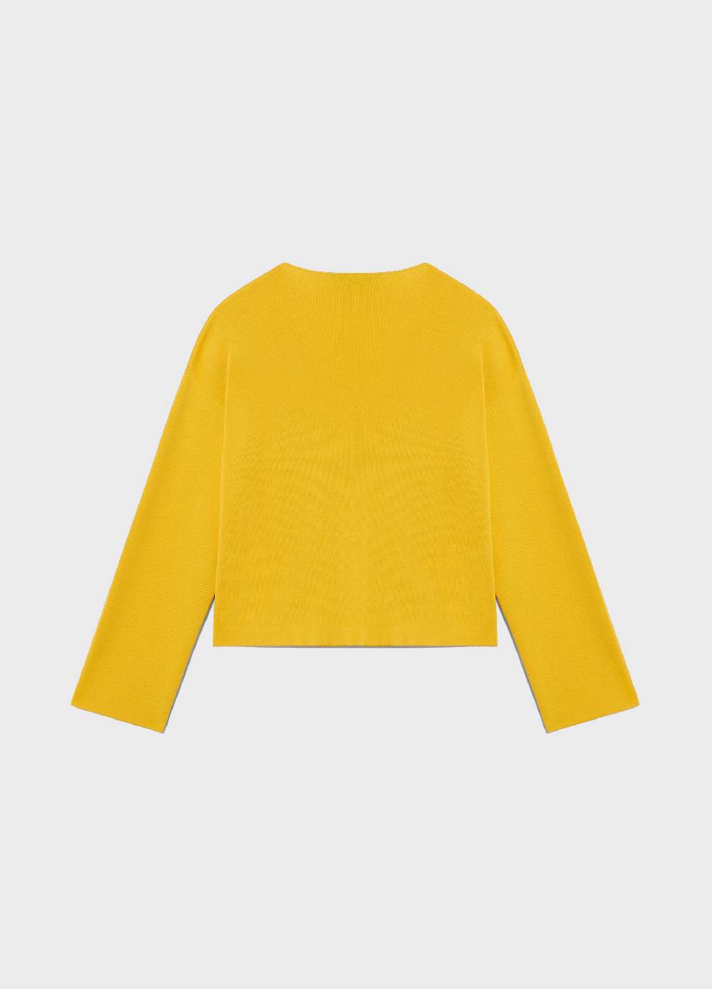 LES COPAINSMaglia tricot con scollo a V in misto viscosa Moda