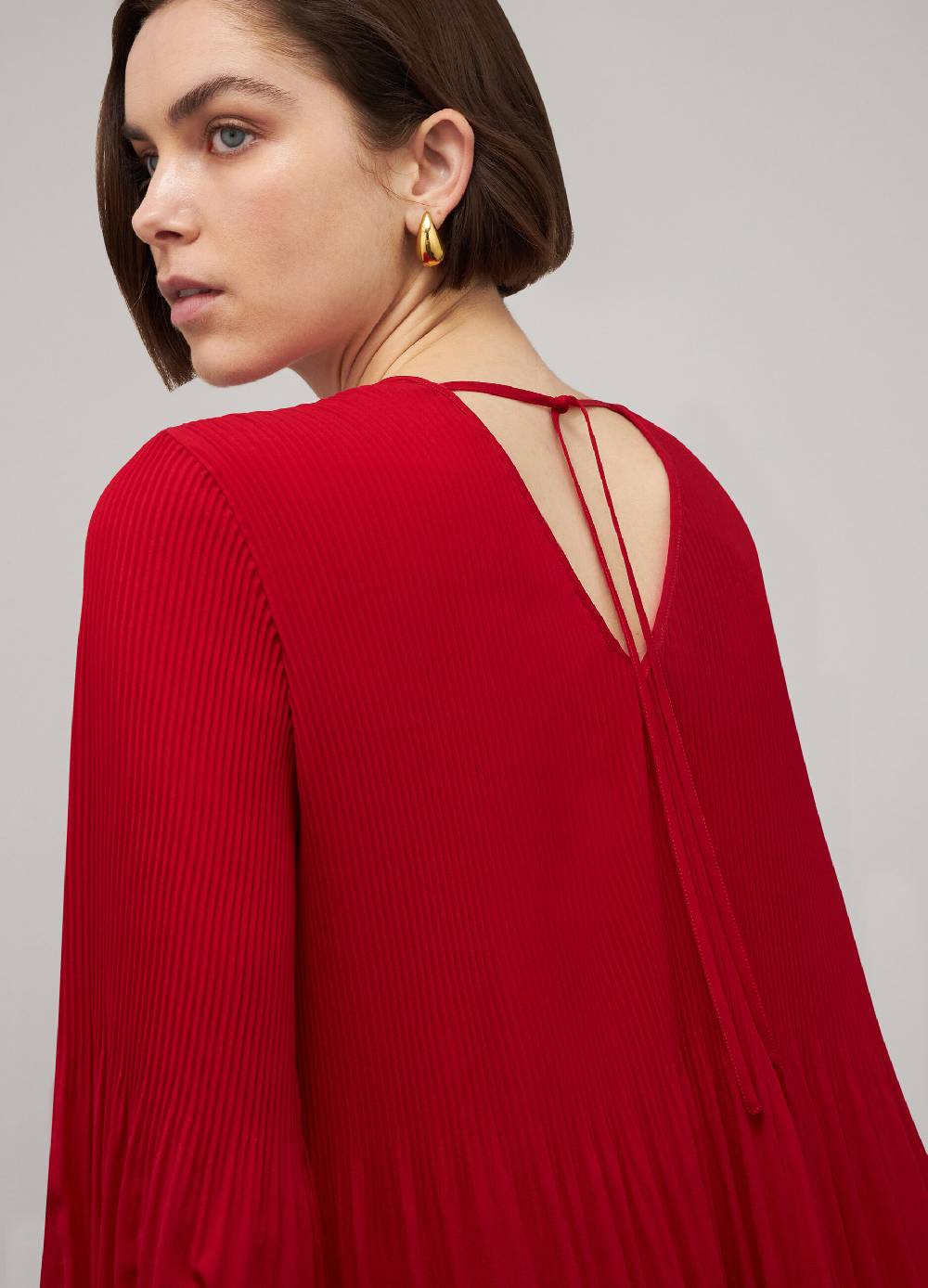 LES COPAINSBlusa plissettata 2025
