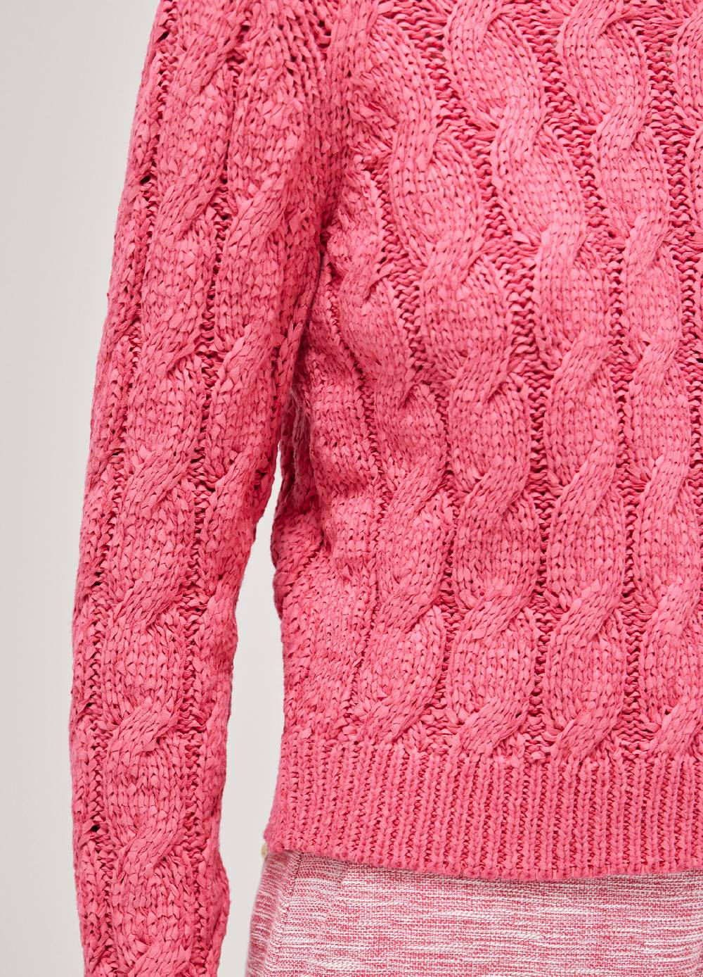 LES COPAINSMaglione tricot a trecce Smaltimento dello stoccaggio