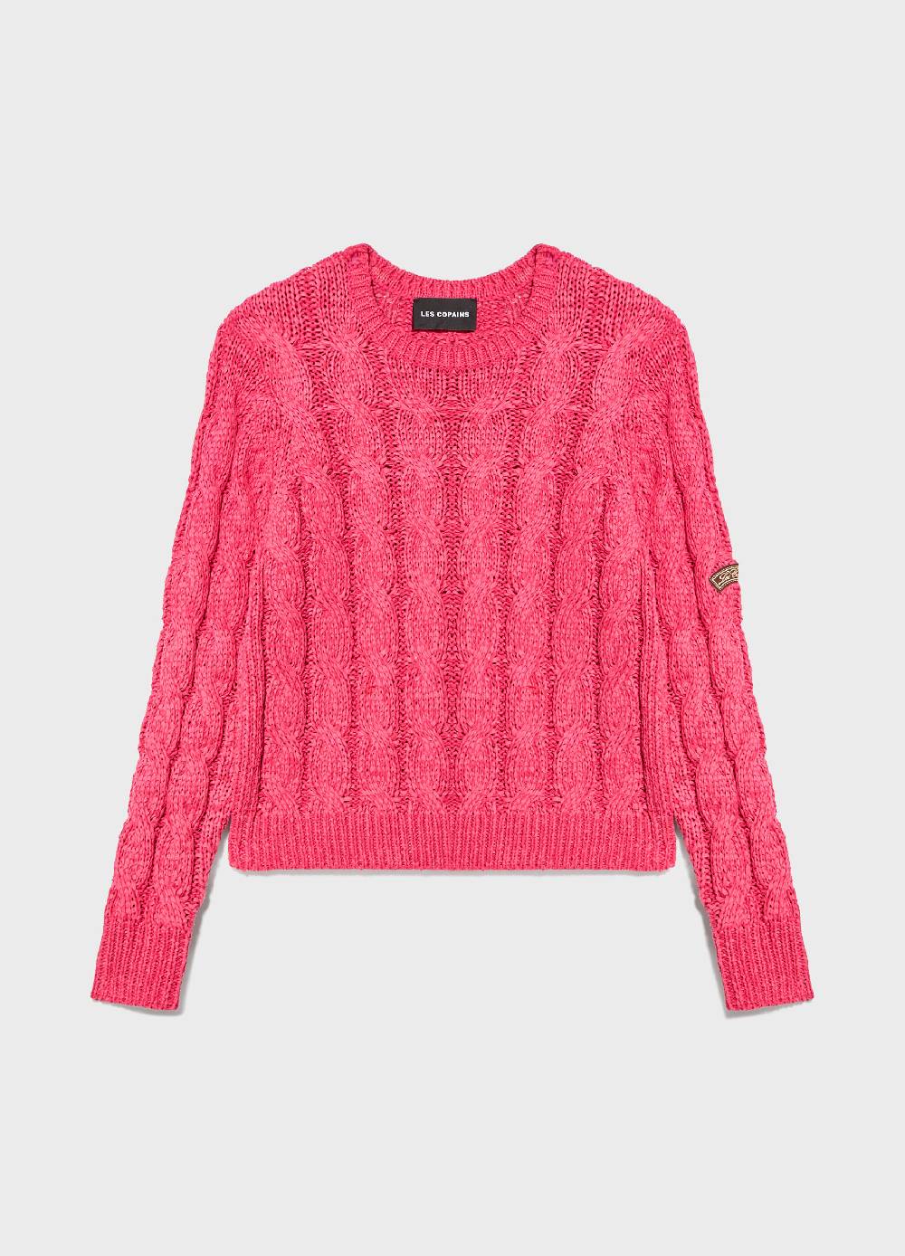LES COPAINSMaglione tricot a trecce Smaltimento dello stoccaggio