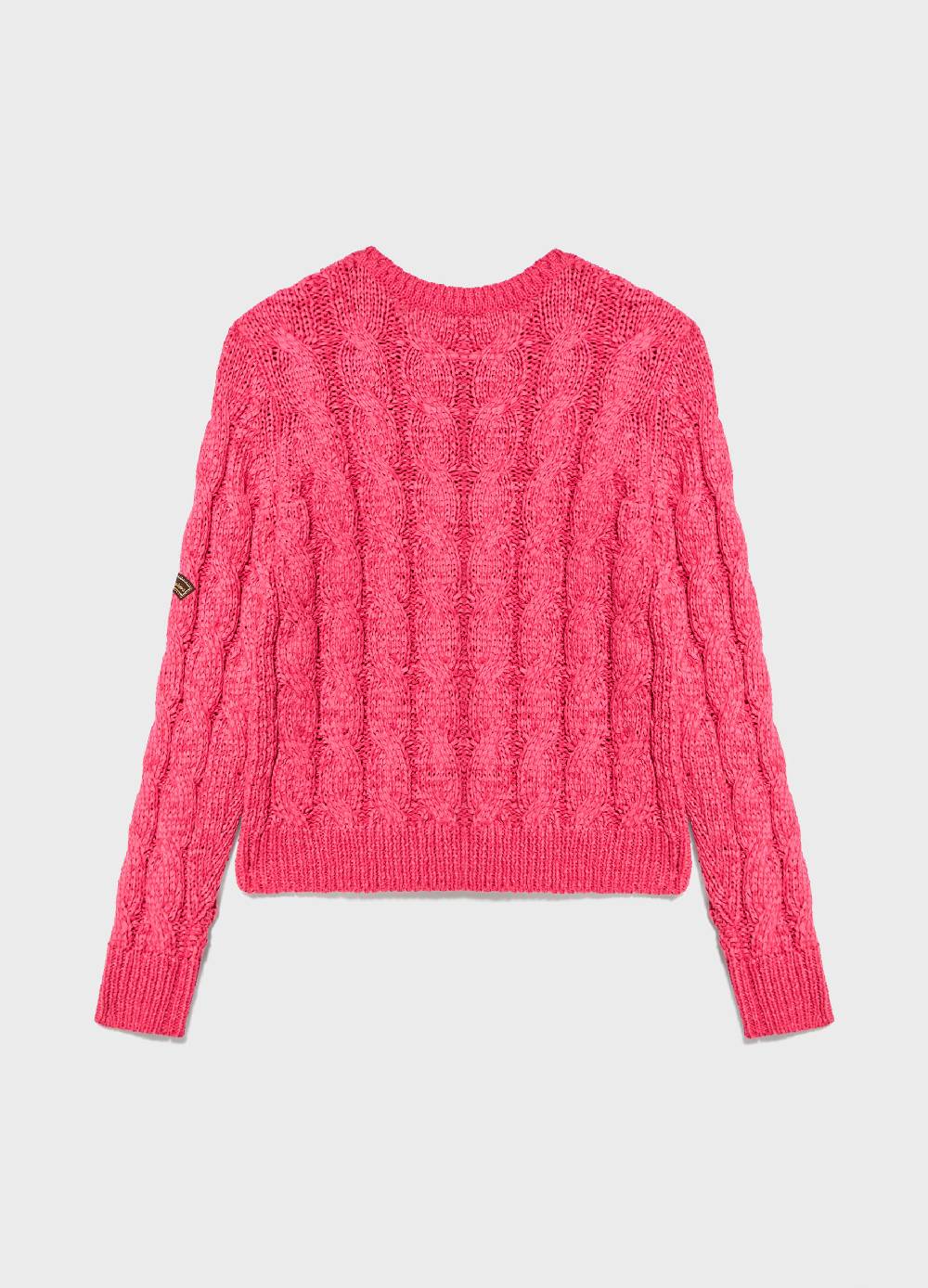 LES COPAINSMaglione tricot a trecce Smaltimento dello stoccaggio