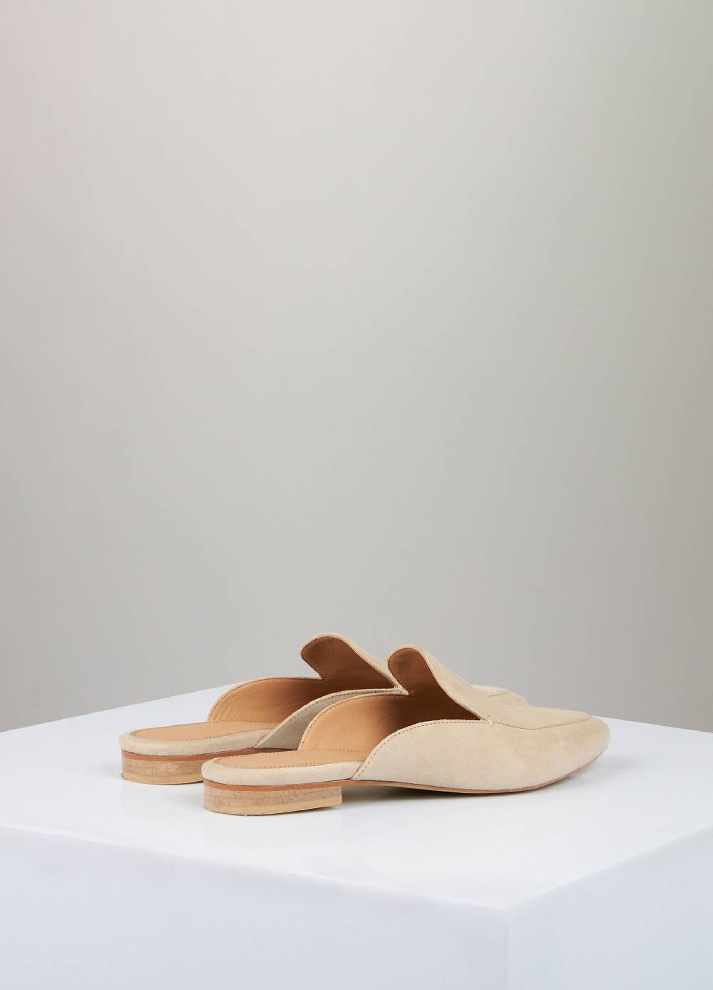 LES COPAINSMule mocassino in suede Sottocosto