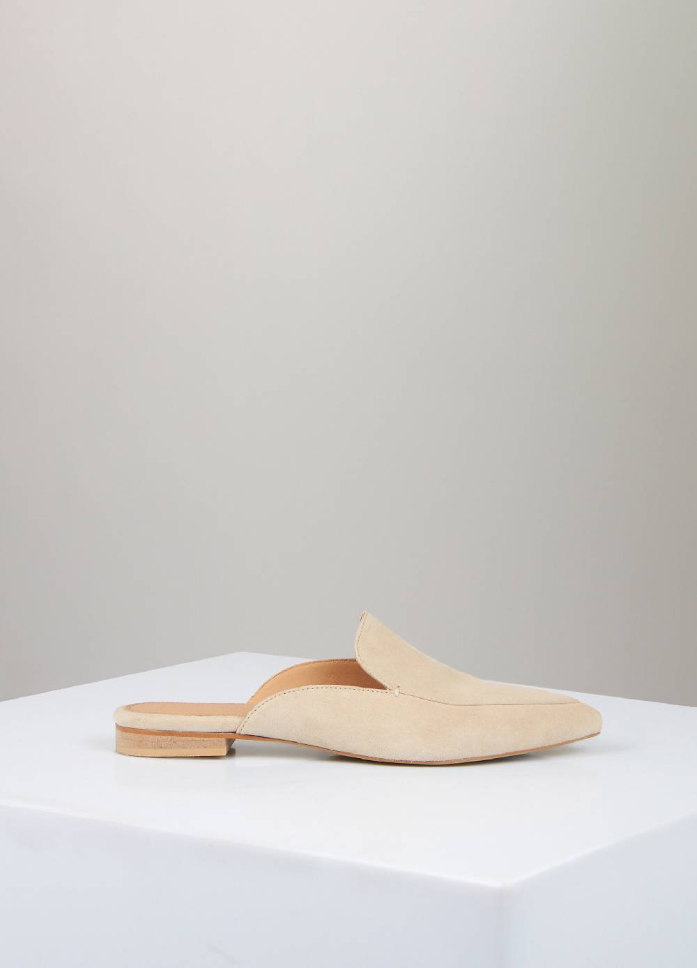 LES COPAINSMule mocassino in suede Sottocosto