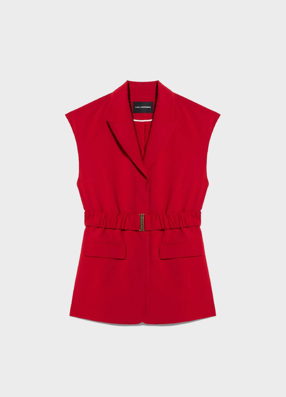 LES COPAINSGilet in misto viscosa Offerta