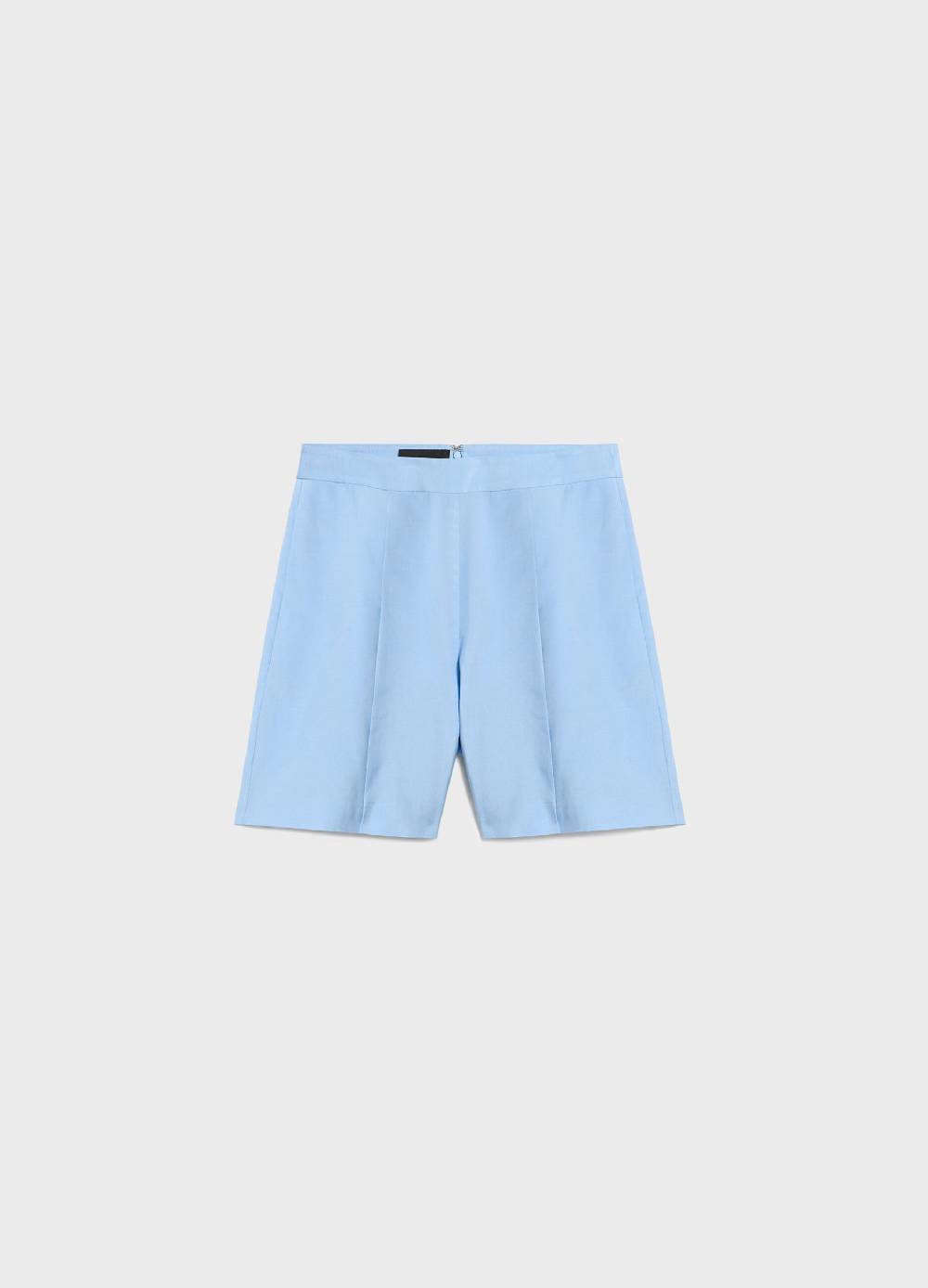 LES COPAINSPantaloni shorts in lyocell e lino Saldi
