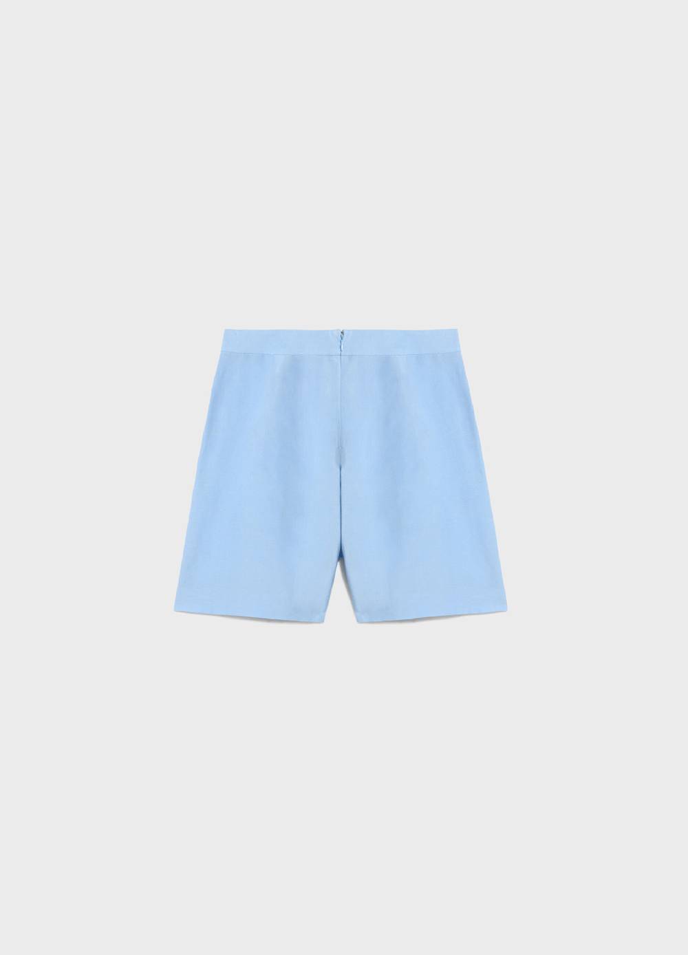 LES COPAINSPantaloni shorts in lyocell e lino Saldi