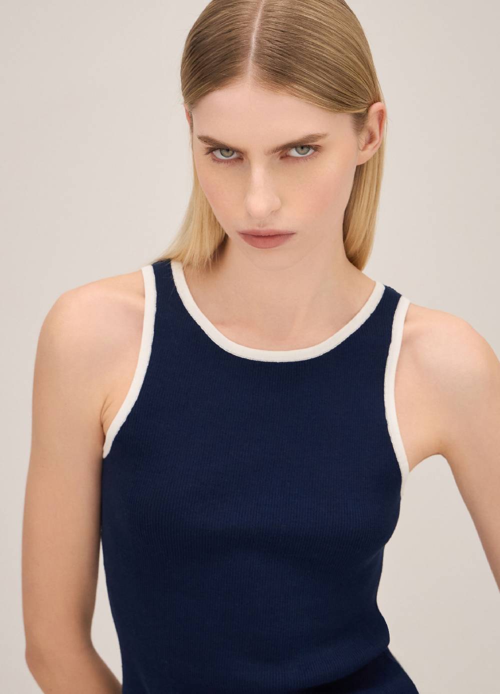LES COPAINSTank top con scollo all'americana Italia