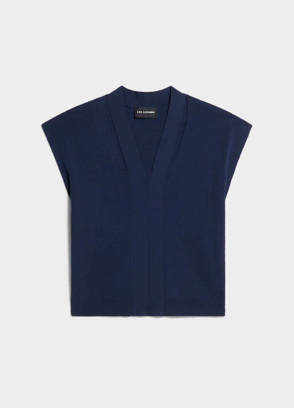LES COPAINSMaglia tricot con scollo a V 2025