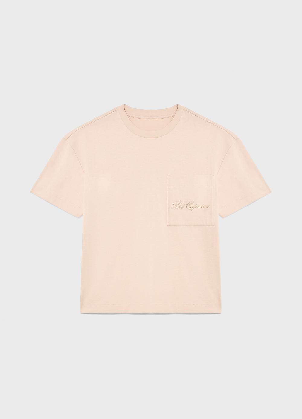 LES COPAINST-shirt con logo in puro cotone Promozione Limitata