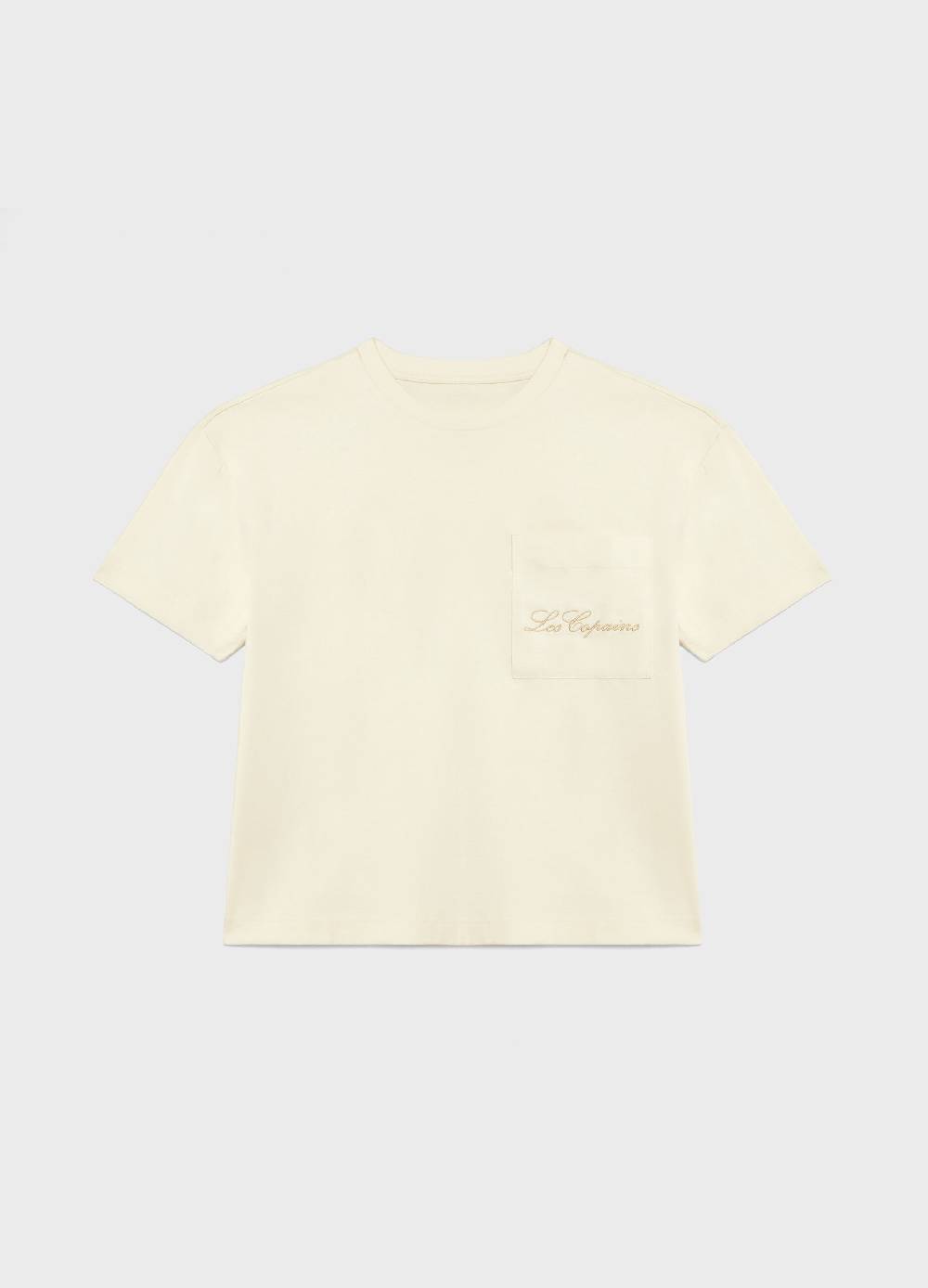LES COPAINST-shirt con logo in puro cotone Novità