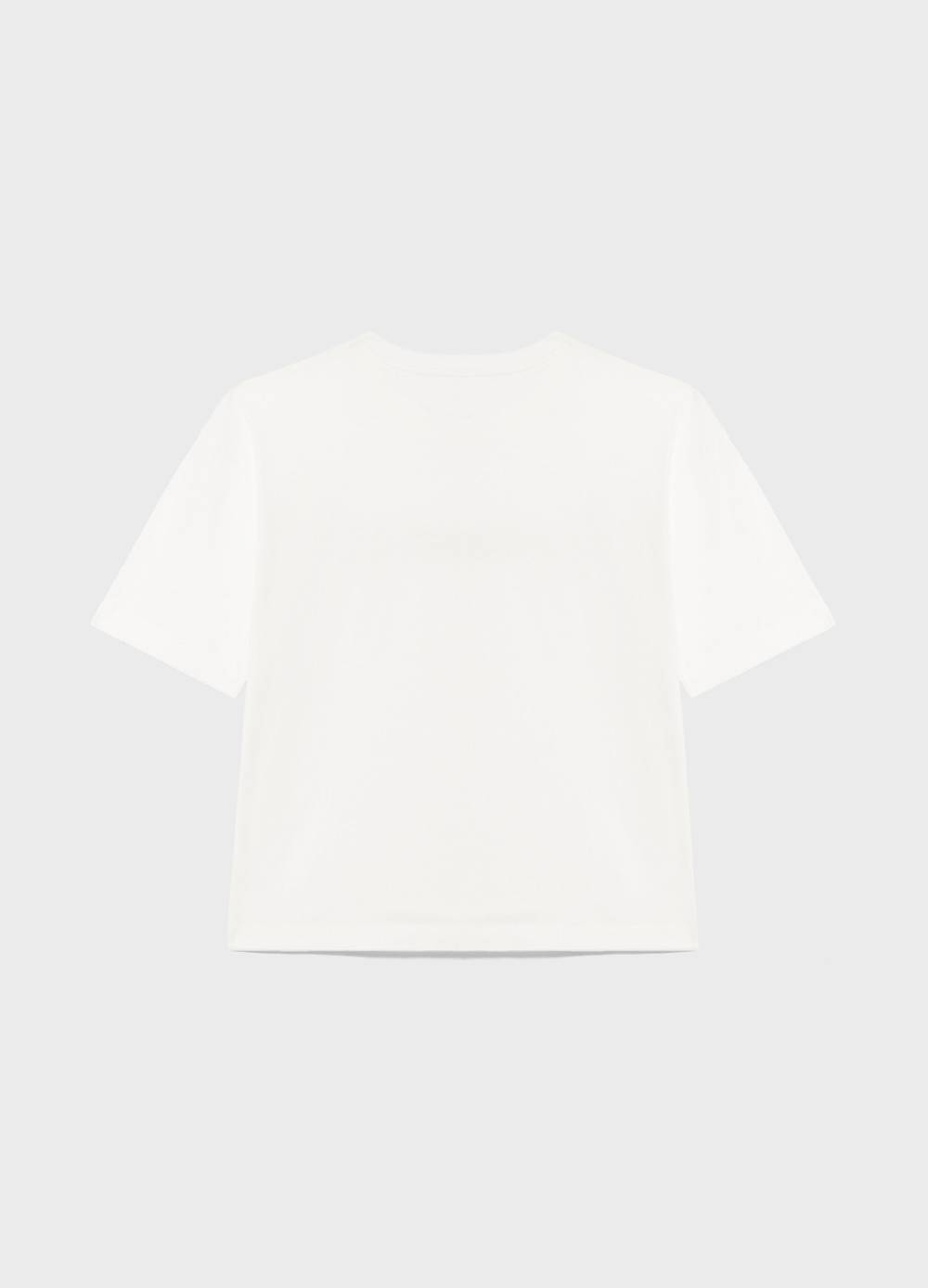 LES COPAINST-shirt boxy in cotone Presa