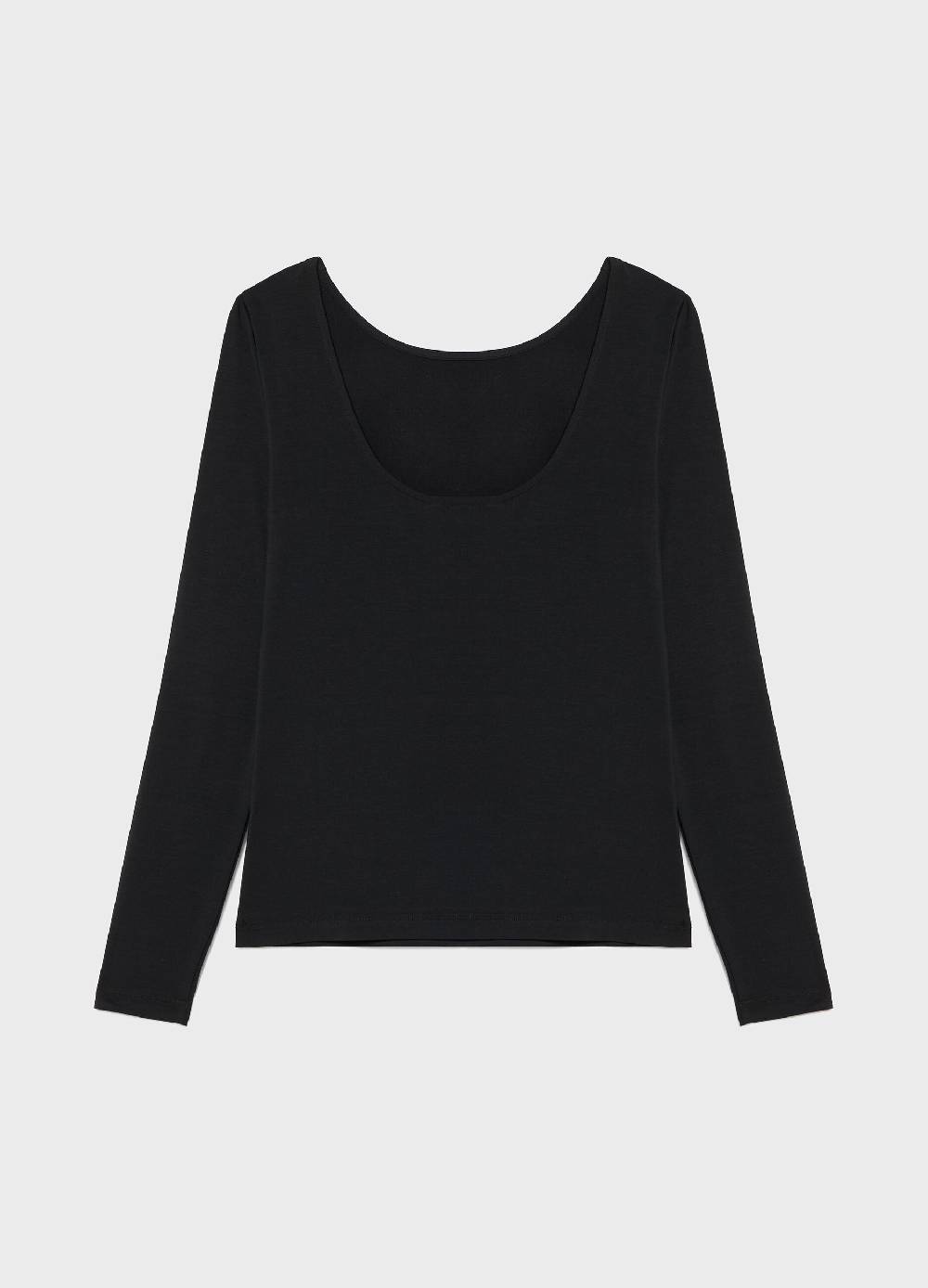 LES COPAINSMaglia a maniche lunghe in tessuto stretch Offerta