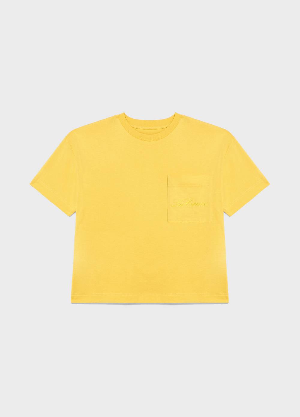 LES COPAINST-shirt con logo in puro cotone Vendita