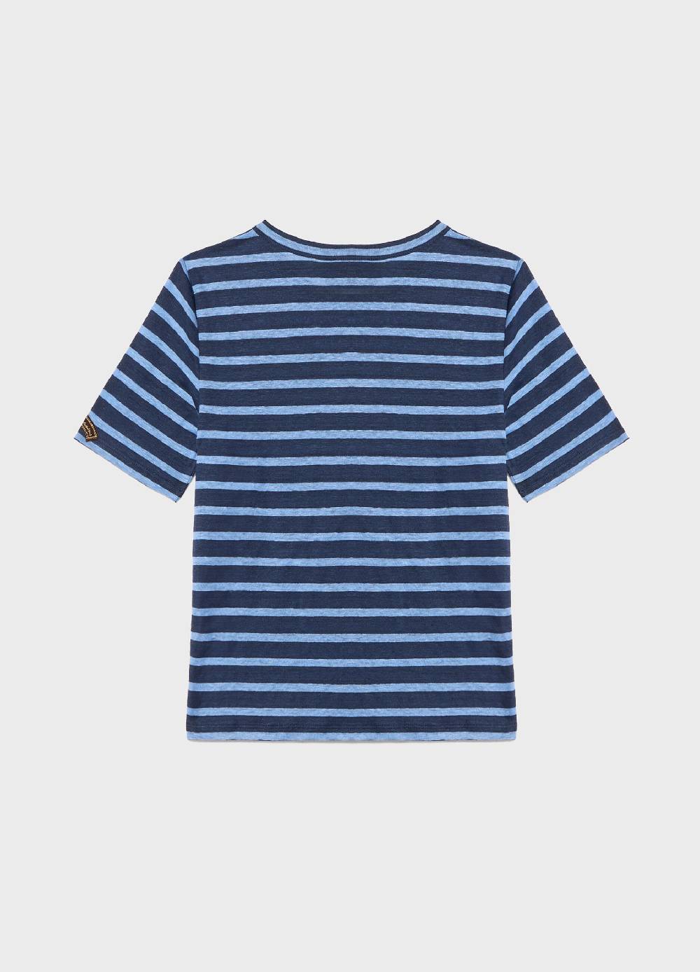 LES COPAINST-shirt a righe in lino Saldi